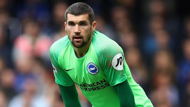 Brighton goalkeeper Mat Ryan. Picture: Julian Finney/Getty