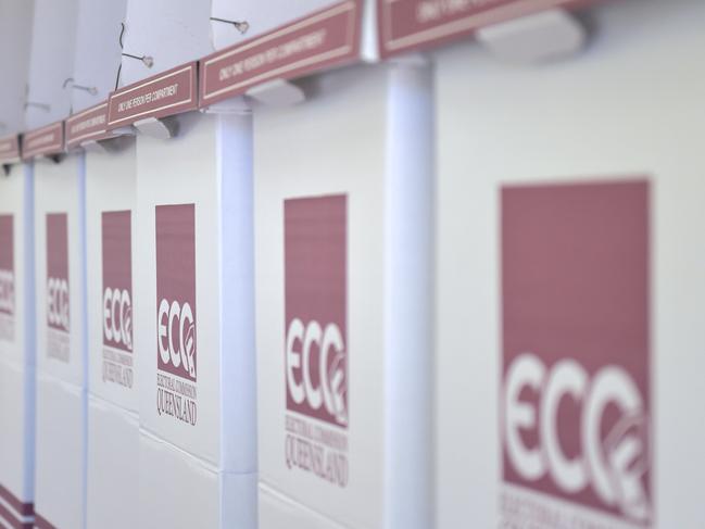 Queensland state election day at the polling booth at the CCSA Hall in Nutley Street, Caloundra.Photo: Brett Wortman / Sunshine Coast Daily