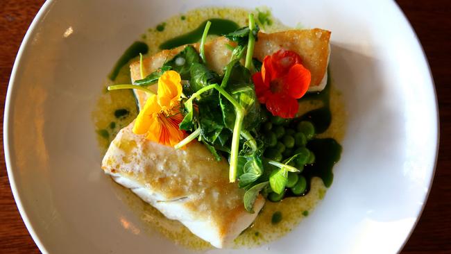 The Seared Mulloway from Labart, Burleigh Heads. Picture: Adam Head