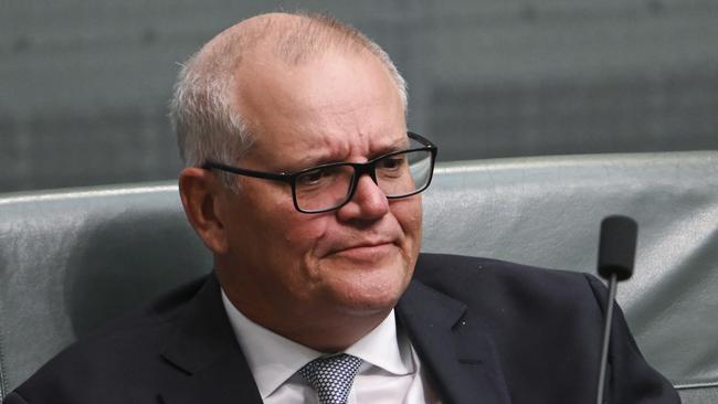 Scott Morrison was revealed to be a Machiavellian schemer. Picture: NCA NewsWire/Martin Ollman