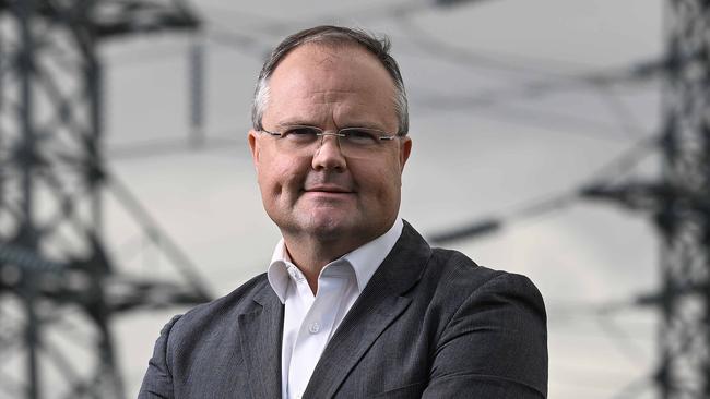 17/07/2022: Federal Opposition Energy Minister Ted O'Brien, at a large electrical distribution facility in Brendale, northern Brisbane. . Lyndon Mechielsen/The Australian