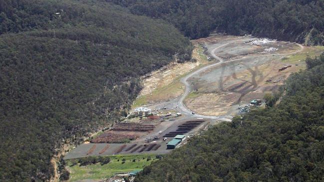 McRobies gully tip site.