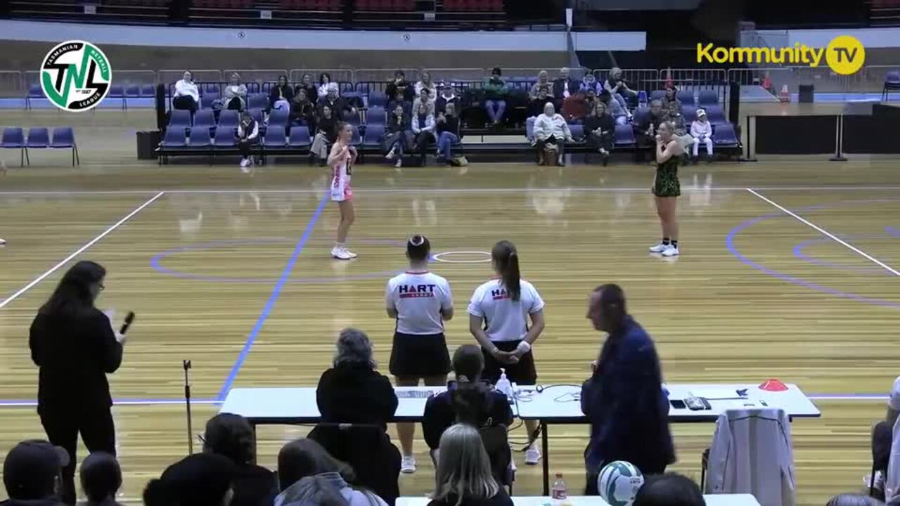 Replay: Cavaliers v Hawks (Opens) - 2025 Tasmanian Netball League Round 11