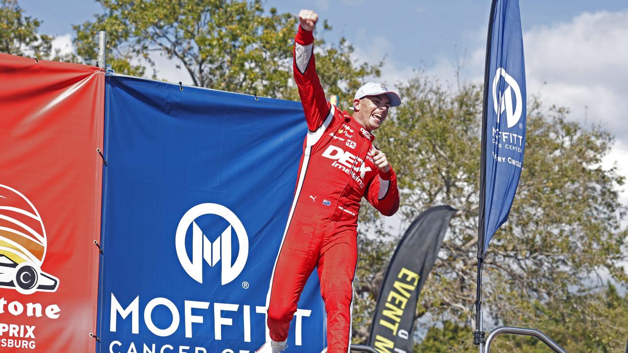 Scott McLaughlin won the IndyCar Firestone Grand Prix of St. Petersburg last February.