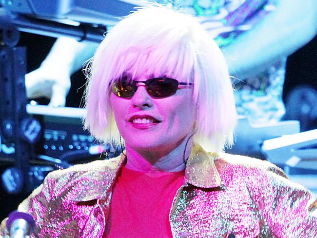 13.12.2012 BCM NEWS. 80's Legends BLONDIE fronted by Deborah Harry rocked the Brisbane River Stage on Thursday night. PIC MARC ROBERTSON.