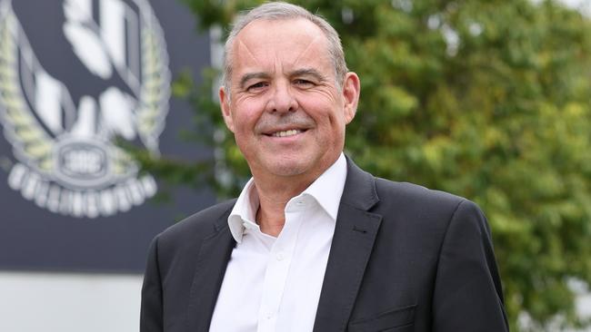 Collingwood president Mark Korda.