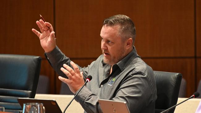 Division 9 councillor Brett Olds said the public deserved to know whether or not the council would bear the cost of the mayor’s legal fees. Picture: Isaac McCarthy