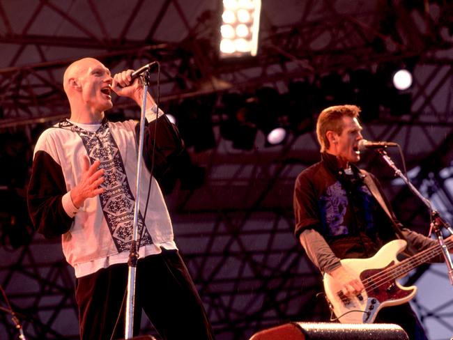 Midnight Oil’s Power and the Passion is a sure bet during the finals party. Picture: Paul Natkin/Getty Images