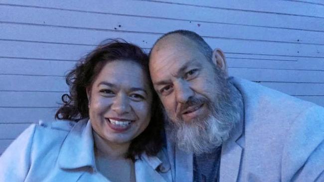 NEW LIFE: Abigail Andersson and husband Dan in happier times after her experiences as a Jehovah's Witness which she claims is a cult. Picture: Contributed