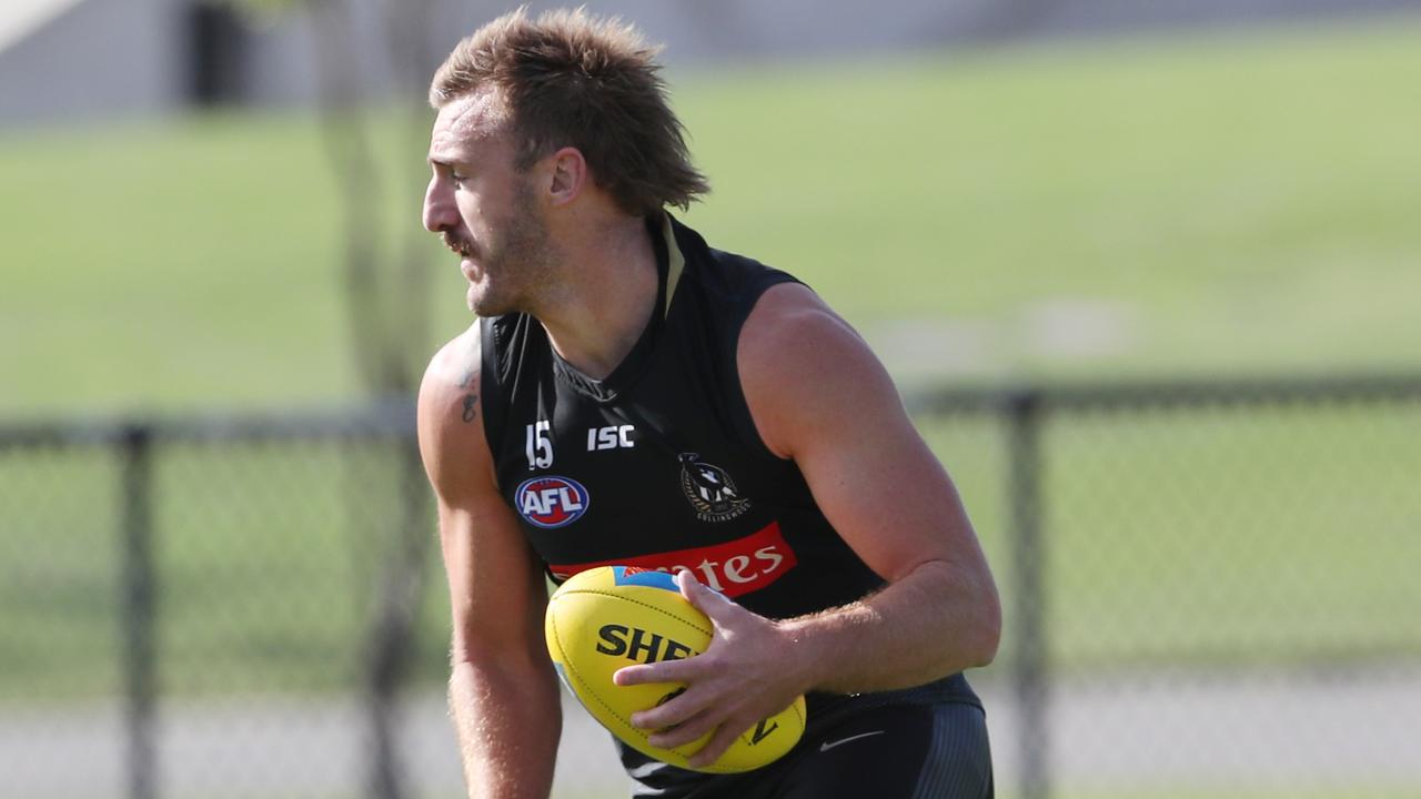 Dunn had a strong preseason and was making his return to footy when disaster struck. Picture: David Crosling