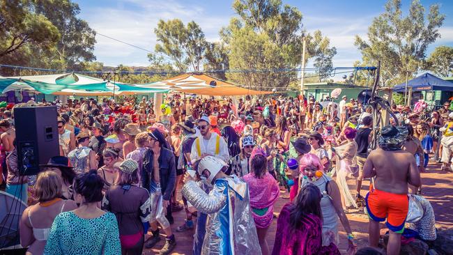 Wide Open Space music festival has received EFP funding from the NT Government. Picture: Twitter (@Jewelszee)