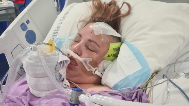Miracle mum defies death after catastrophic fall on grand final night