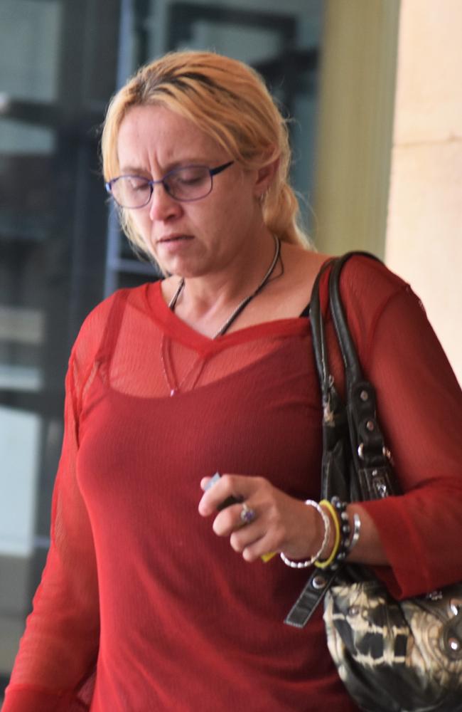 Lisa Knudsen was sentenced to two years probation at a Ipswich Court for fatally neglecting her dog in a horrific case of animal cruelty.