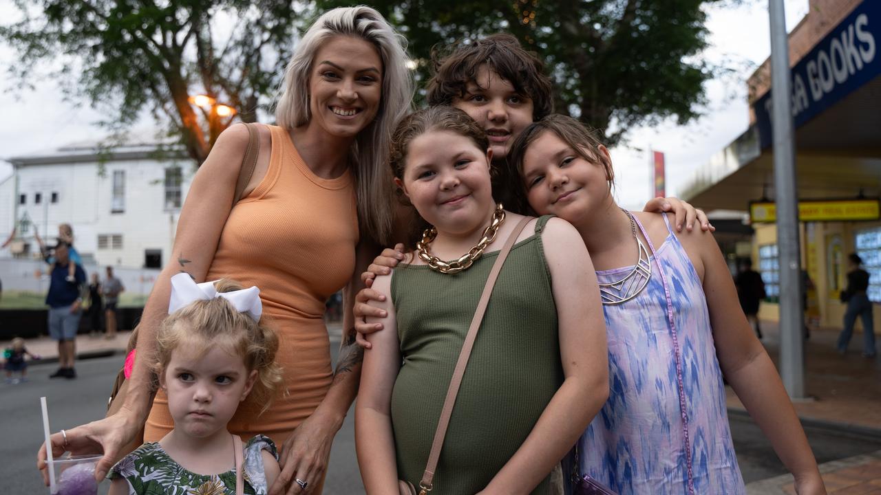 Leah, Dakota, Indi, Sophia and Tilarah at Mary Christmas, December 20,2023.