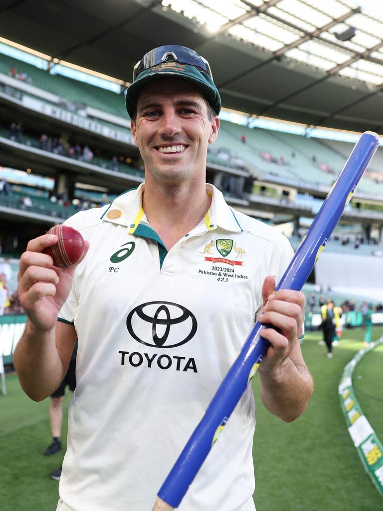 Man of the match and flying up the record books. (Photo by Robert Cianflone/Getty Images)