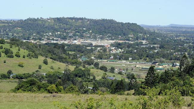 View of Lismore from the North Lismore Plateau. Photo Cathy Adams / The Northern Star