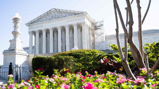 The US Supreme Court has become politicised. Picture: AFP.