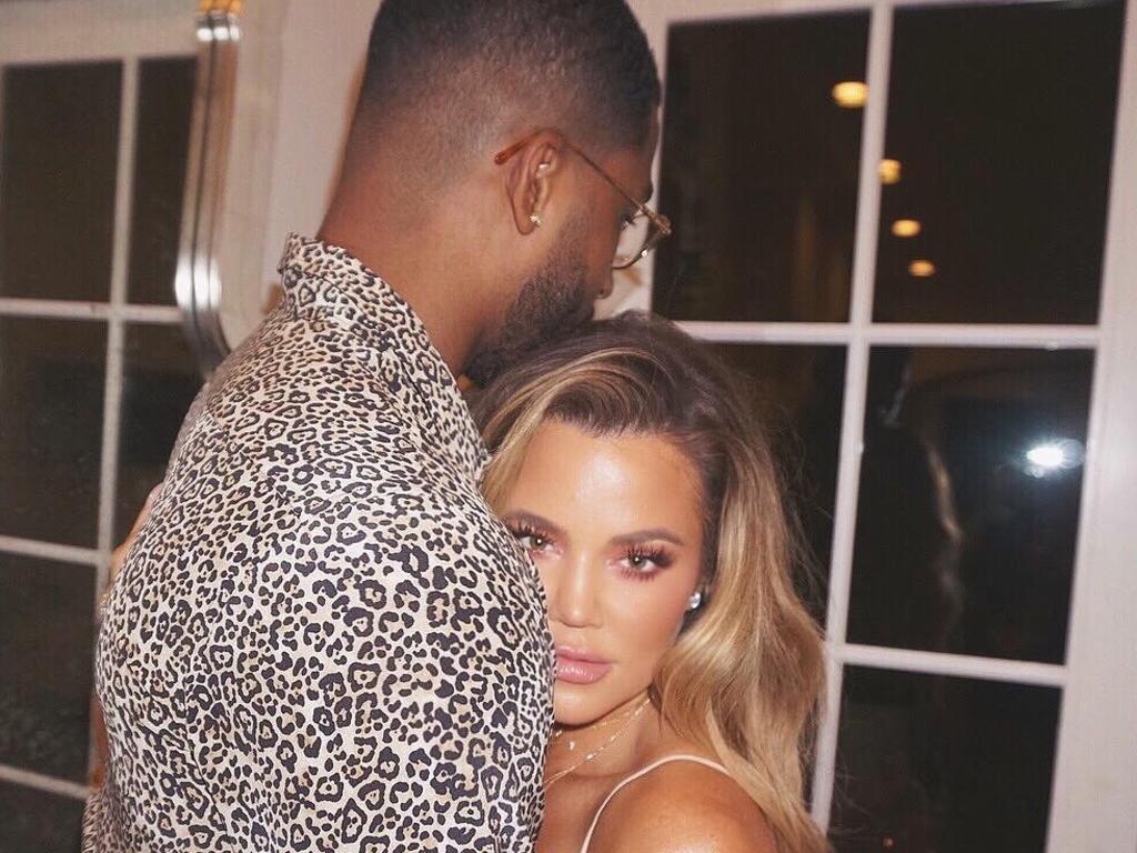 Khloe Kardashian and Tristan Thompson. Picture: Khloe Kardashian/Instagram