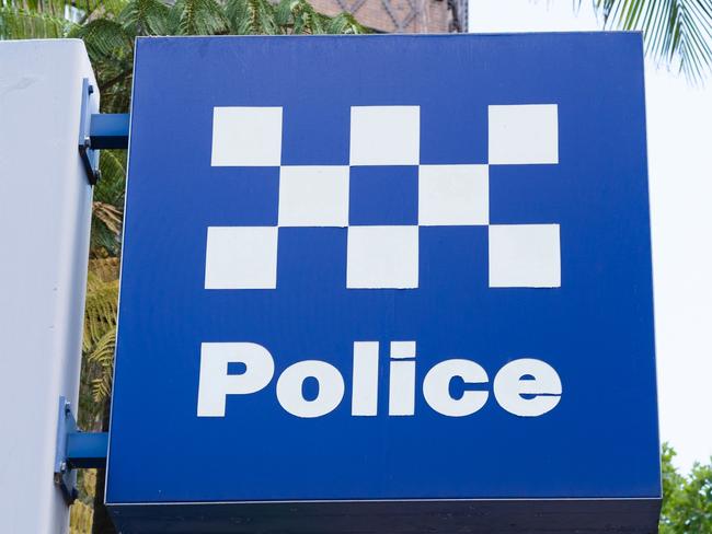 Australian police station sign in Sydney NSW Australia. Picture: istock