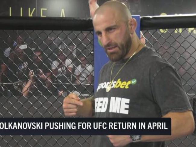 Volkanovski pushing for April UFC return