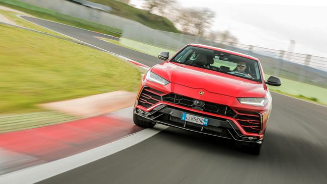 A Lamborghini Urus imilar to the one purchased for Mr Gu. Picture: Supplied