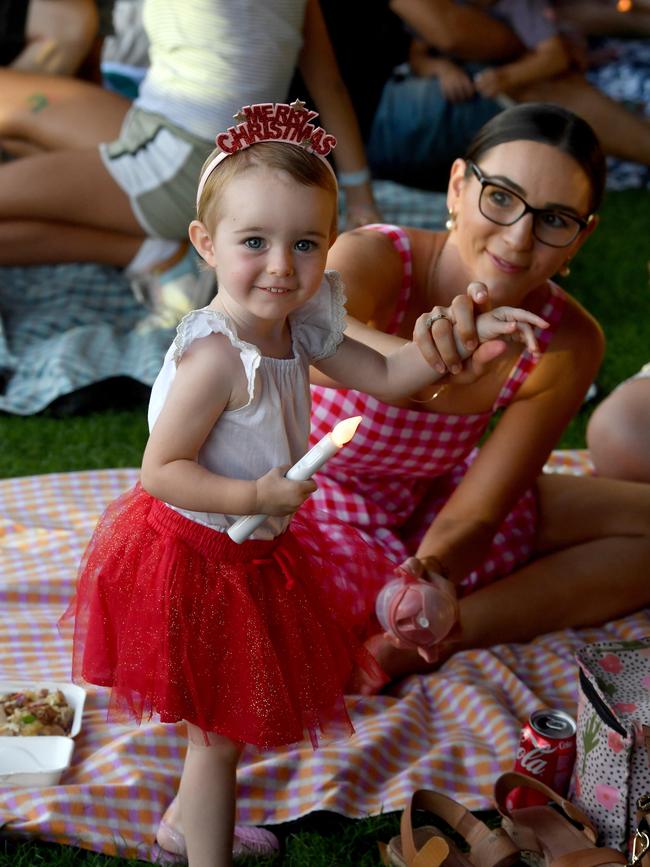 Carols by Candlelight at Riverway 2022. Gracelyn Wilcox, 2. Picture: Evan Morgan