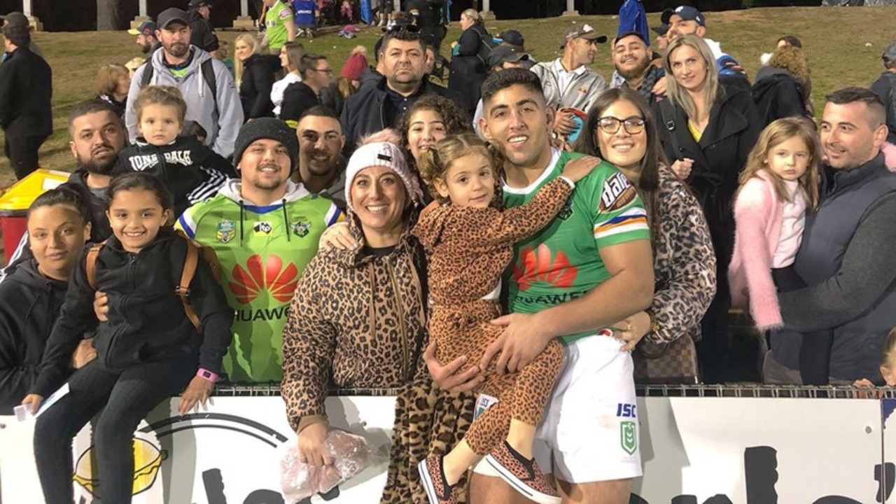 Emre Guler shares a tight bond with his family located in Sydney’s southwest. Image: NRL