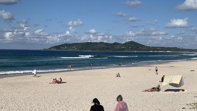 Belongil Beach in the Byron Shire.