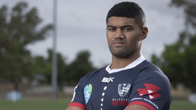 Rebels hooker Jordan Uelese shelled out $10,000 on recovery equipment to help keep him on the field. Picture: Getty Images