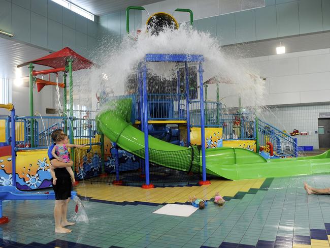 PARC offers not only two fun-slides, but an AquaPlay aquatic playground for the less daring. Picture: Supplied