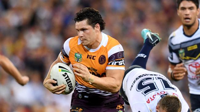 James Roberts also missed Brisbane’s training session.`