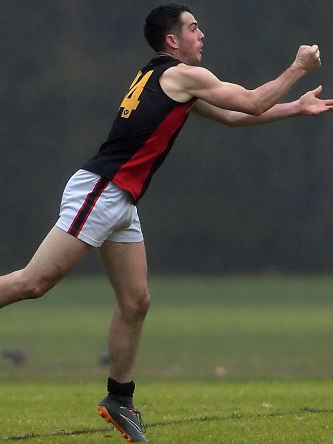 Tyler Wooster playing for Canterbury.