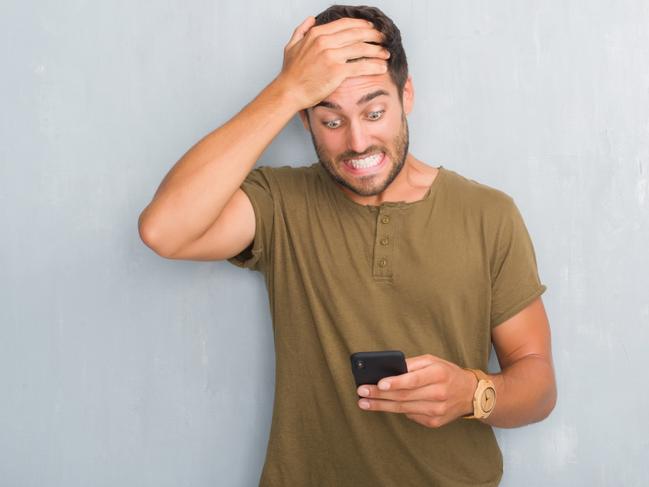 Text-regret could be a major condition during lockdown. Picture: iStock