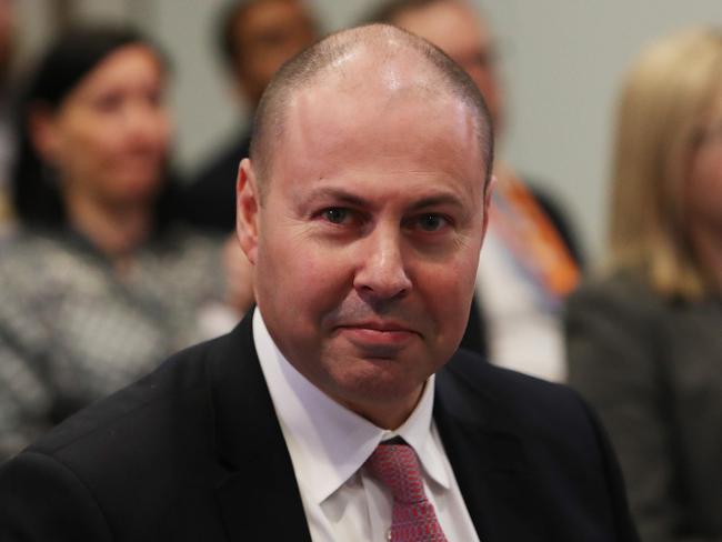 Treasurer Josh Frydenberg said Australia must stick to its economic plan. Picture: Kym Smith