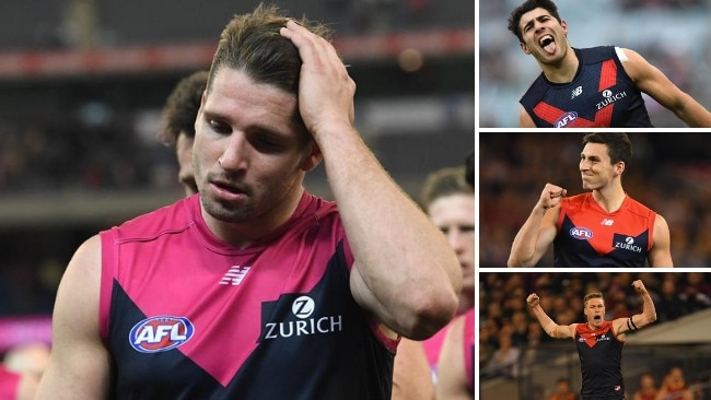 The Demons say Christian Petracca, Sam Weideman, Tom McDonald and Jake Melksham can fill the goalkicking void left by the departing Jesse Hogan.