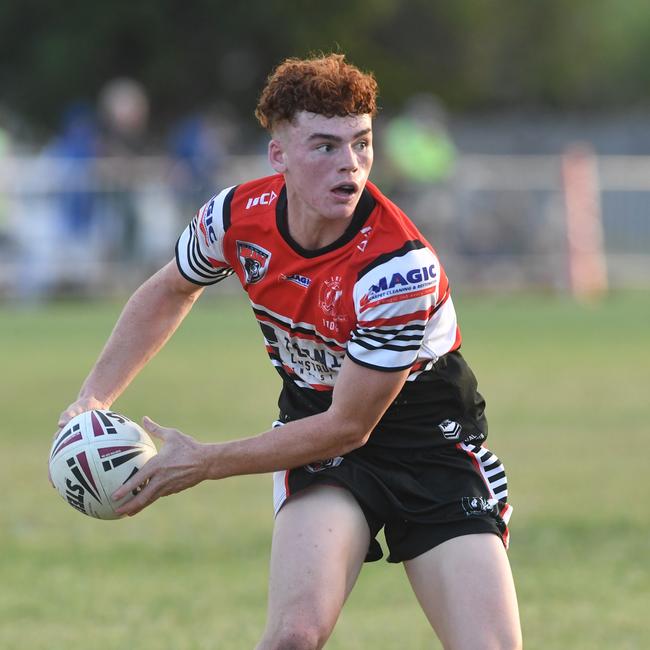 Kirwan's Logan Brookes during the 2023 Aaron Payne Cup season. Picture: Evan Morgan