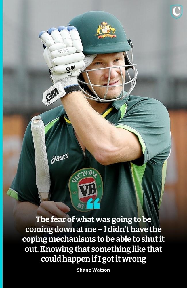 Shane Watson. Picture: News Corp Australia