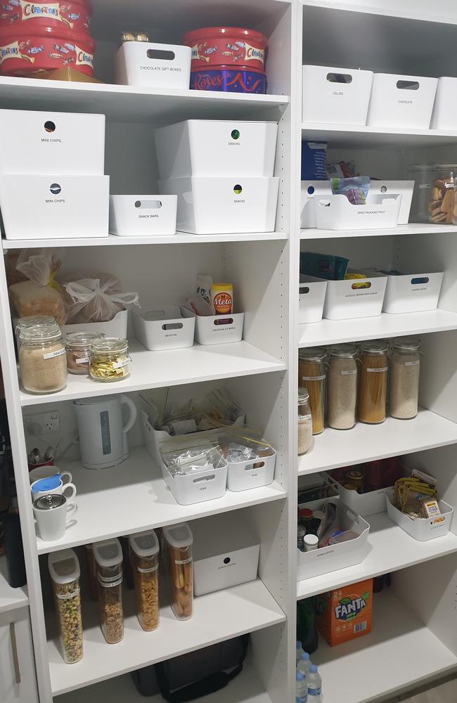 The same pantry afterwards. Picture: Supplied