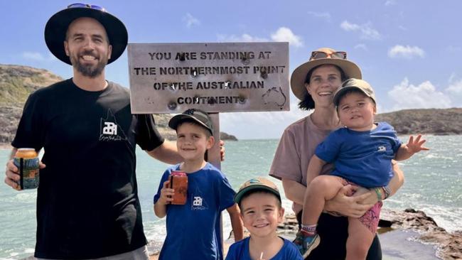 Dave Hogbin, 40, was on the trip of a lifetime in Queensland with his wife and three young boys when he was taken by a crocodile.