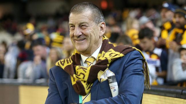 Hawthorn president Jeff Kennett wants the AFL to stick with a daytime Grand Final. Picture: Michael Klein