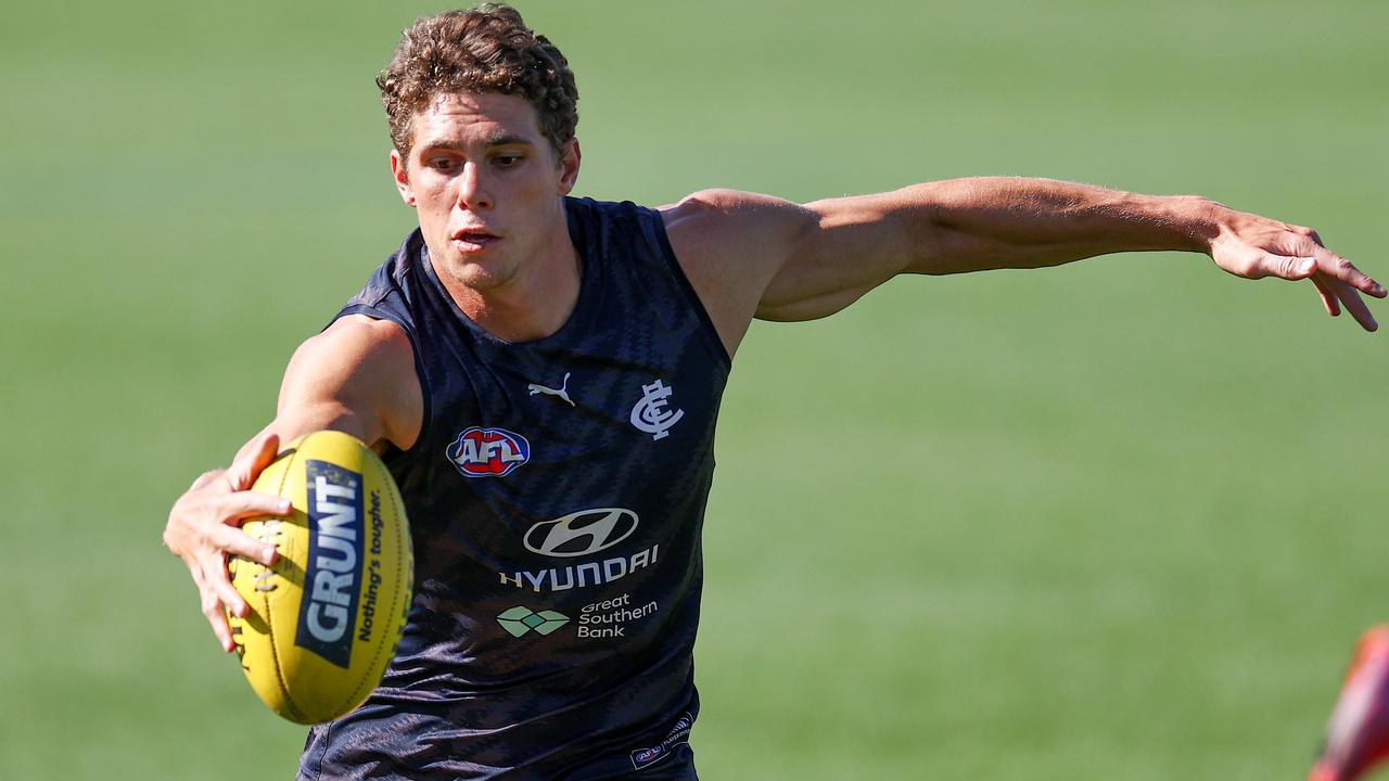 Has Charlie Curnow banished his injury curse? Picture: Michael Klein