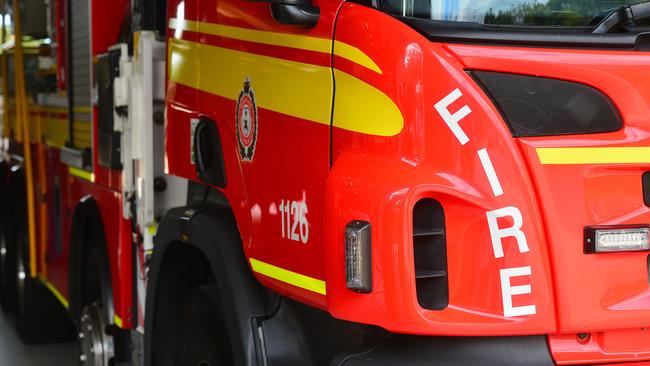 A bushfire is currently burning in Darwin River.