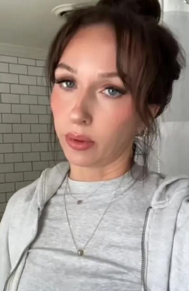 TikTok user Mish told her followers about her former boss' bizarre behavior after she called out of work one day. Picture: TikTok