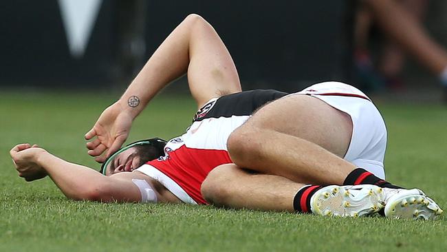 Paddy McCartin says his concussions have taken a toll. Picture: Michael Klein