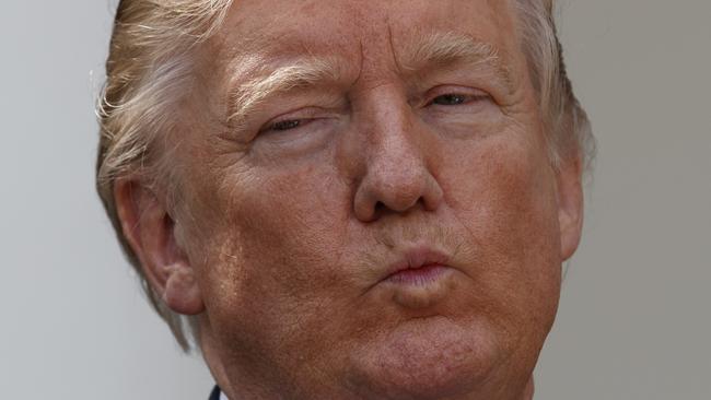 Gold Star families have lashed out at President Donald Trump. Picture: AP Photo/Evan Vucci