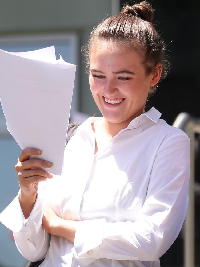 Meg Christensen leaves Gosford Local Court. Picture: AAP 