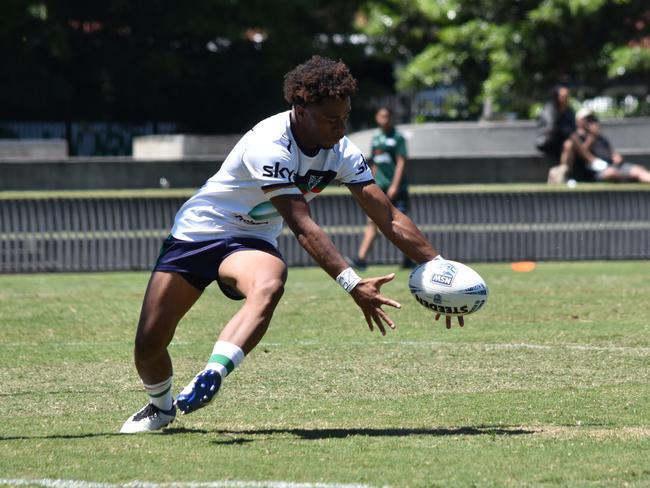 Ratu Saimone Naborisi of the Warriors. Picture: Sean Teuma