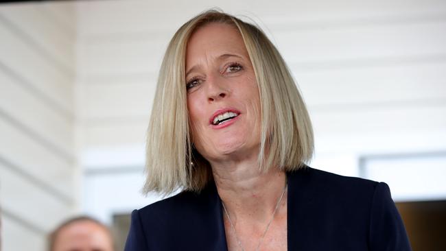 Labor Campaign spokesperson Senator Katy Gallagher. Picture: Toby Zerna