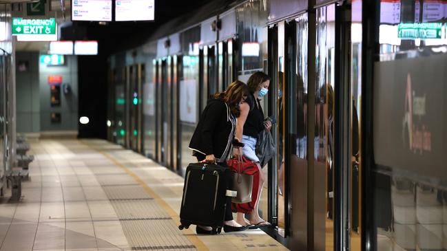 International travellers remain few and far between in Australia due to ongoing border closures. Picture: NCA NewsWire/Dylan Coker