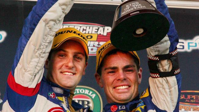 Jamie Whincup (L) and Craig Lowndes will team-up again.